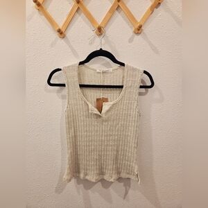 Project Social T Women's Cream Tank Top NWT